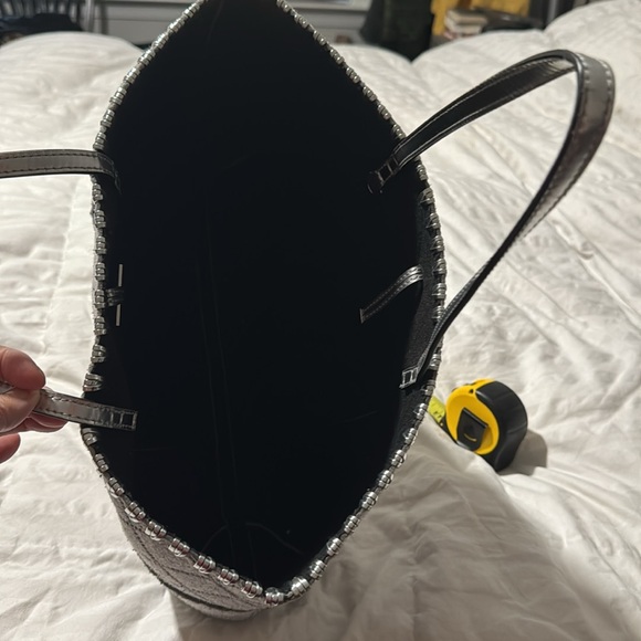 Tory Burch Block T Felt Tote Bag - Picture 7 of 11